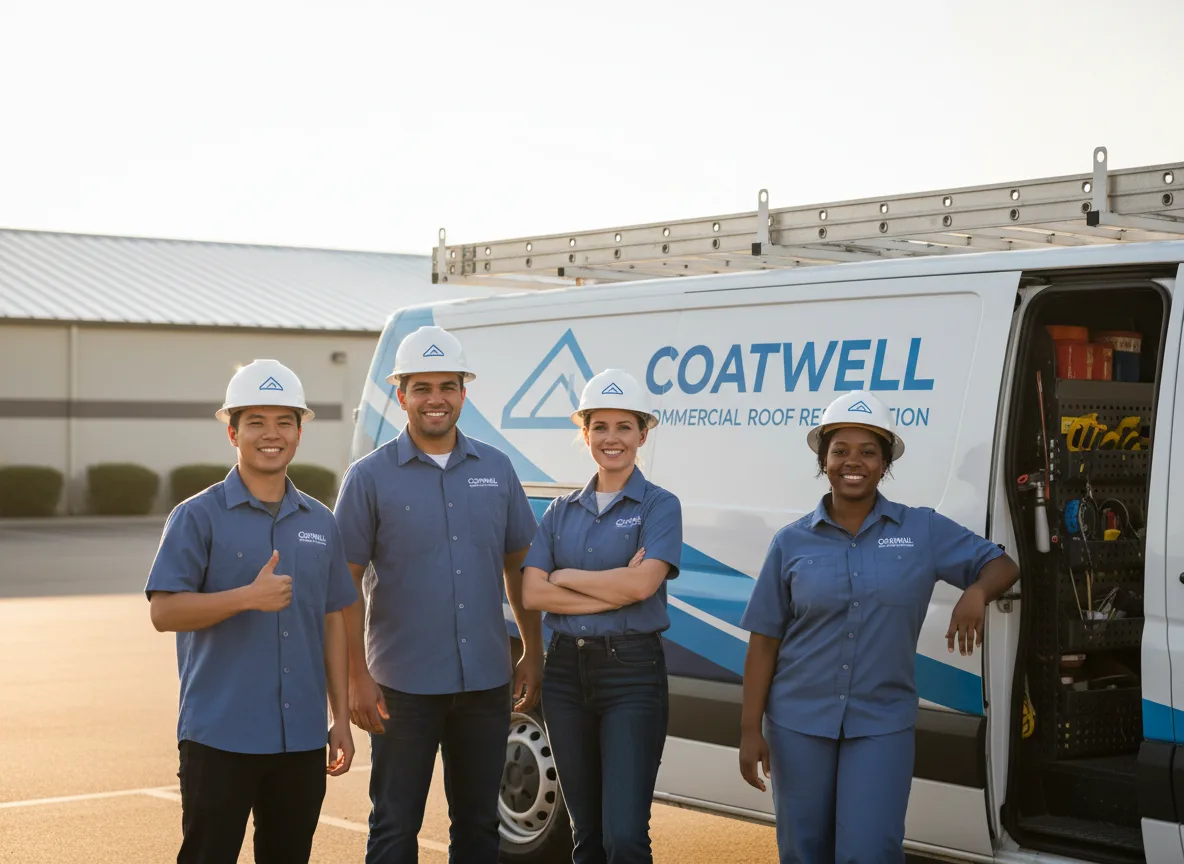 Commercial roof coating company in Willis, TX